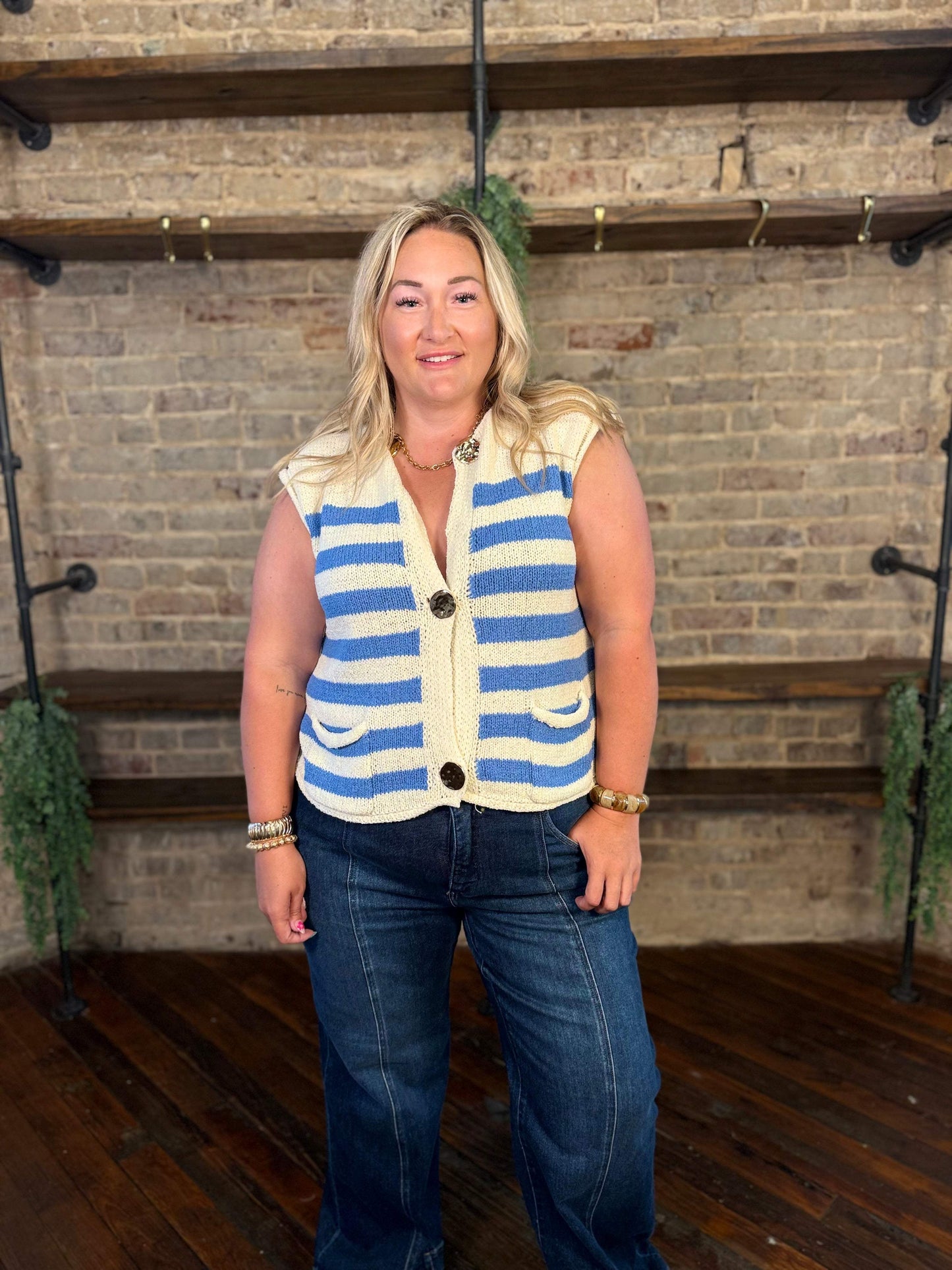PLUS SIZE | JinJin Sweater Vest