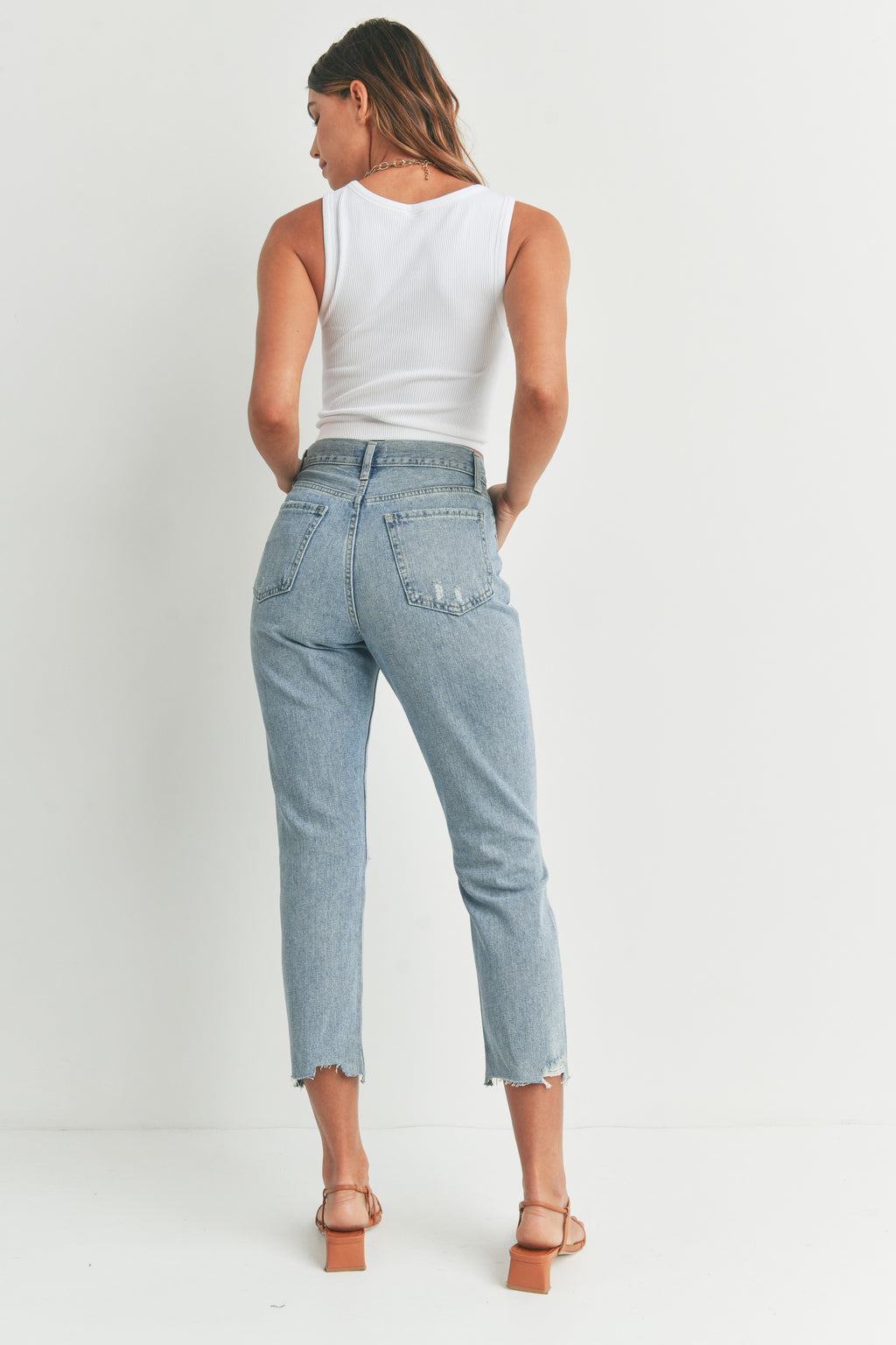 Marah High Rise Straight Jeans