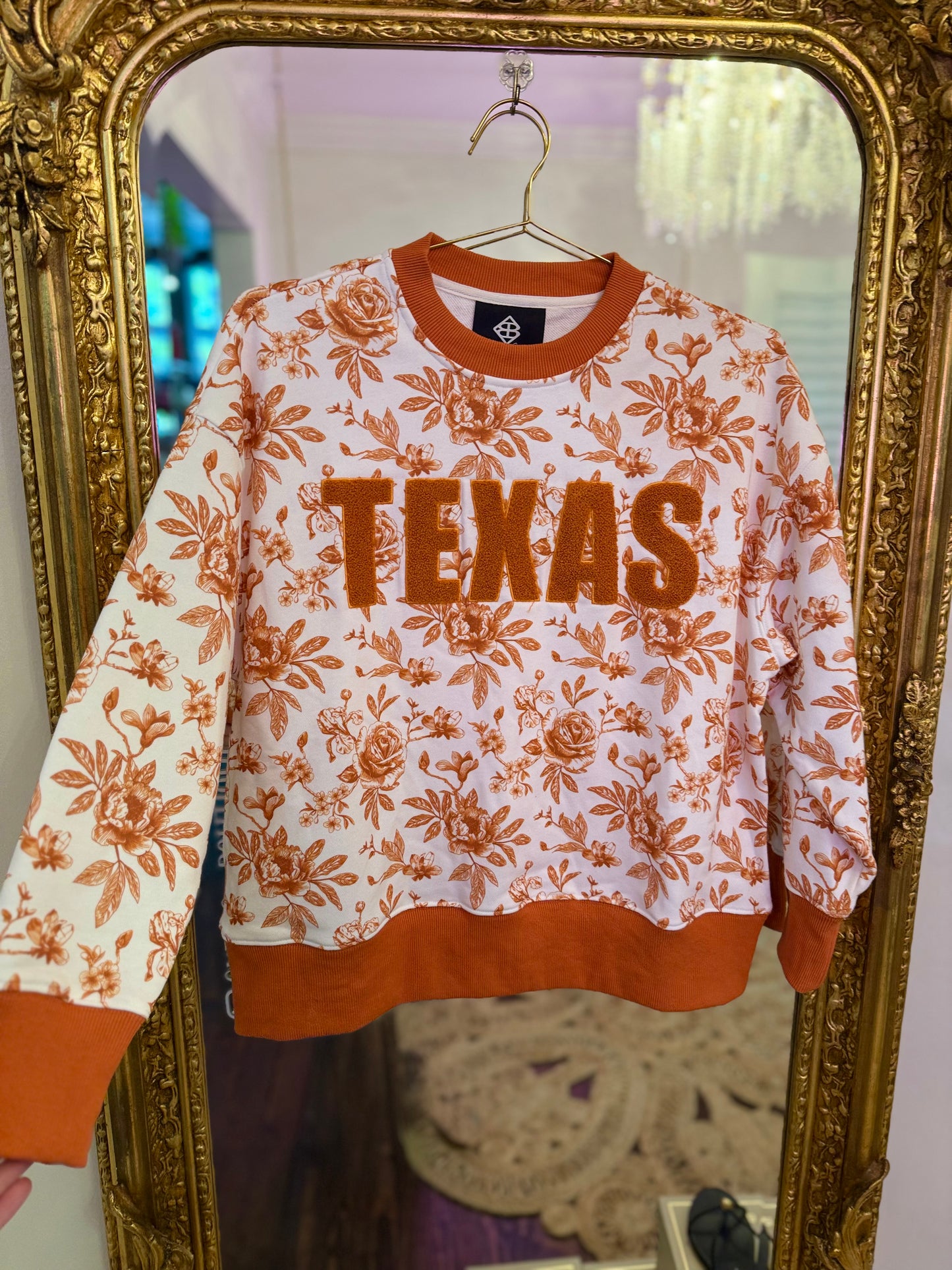 Floral Toile Sweatshirt | Brianna Cannon