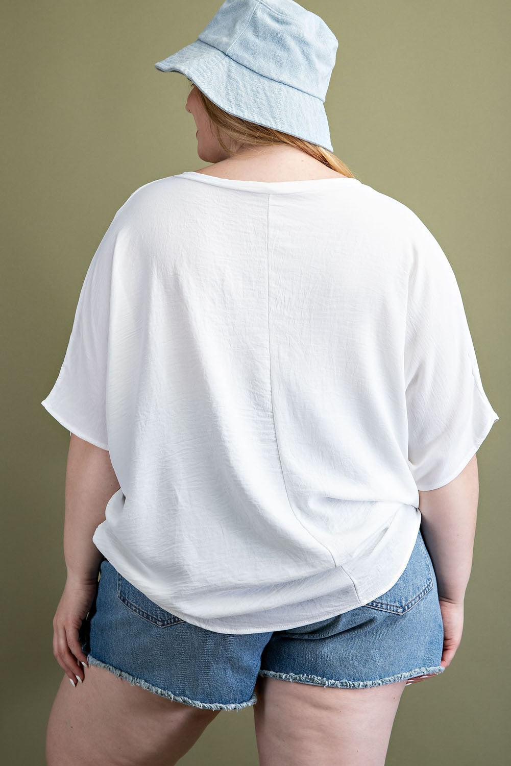 PLUS SIZE | Lindsey Woven Top