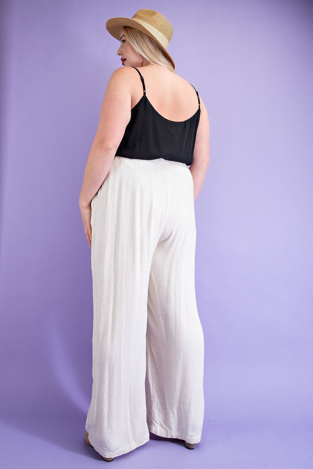 PLUS SIZE | Nicole Wide Leg Pant