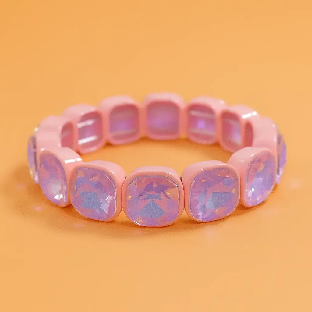 Avalyn Enamel Stretch Bracelet