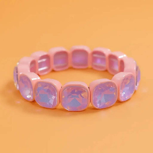 Avalyn Enamel Stretch Bracelet