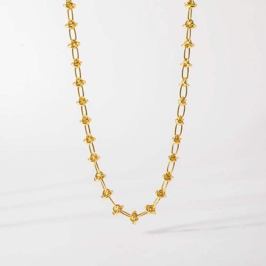The Gold Knot Chain Necklace