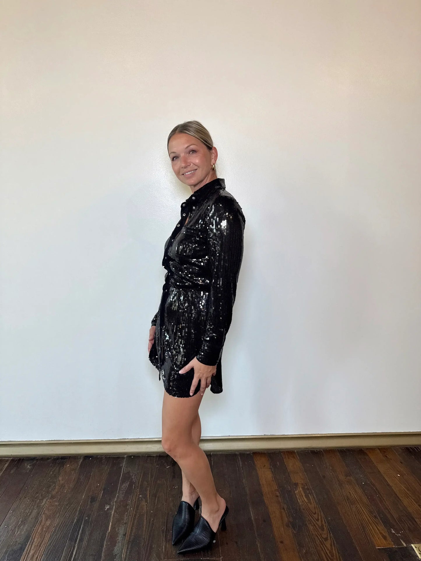 Party Time Sequin Mini Dress