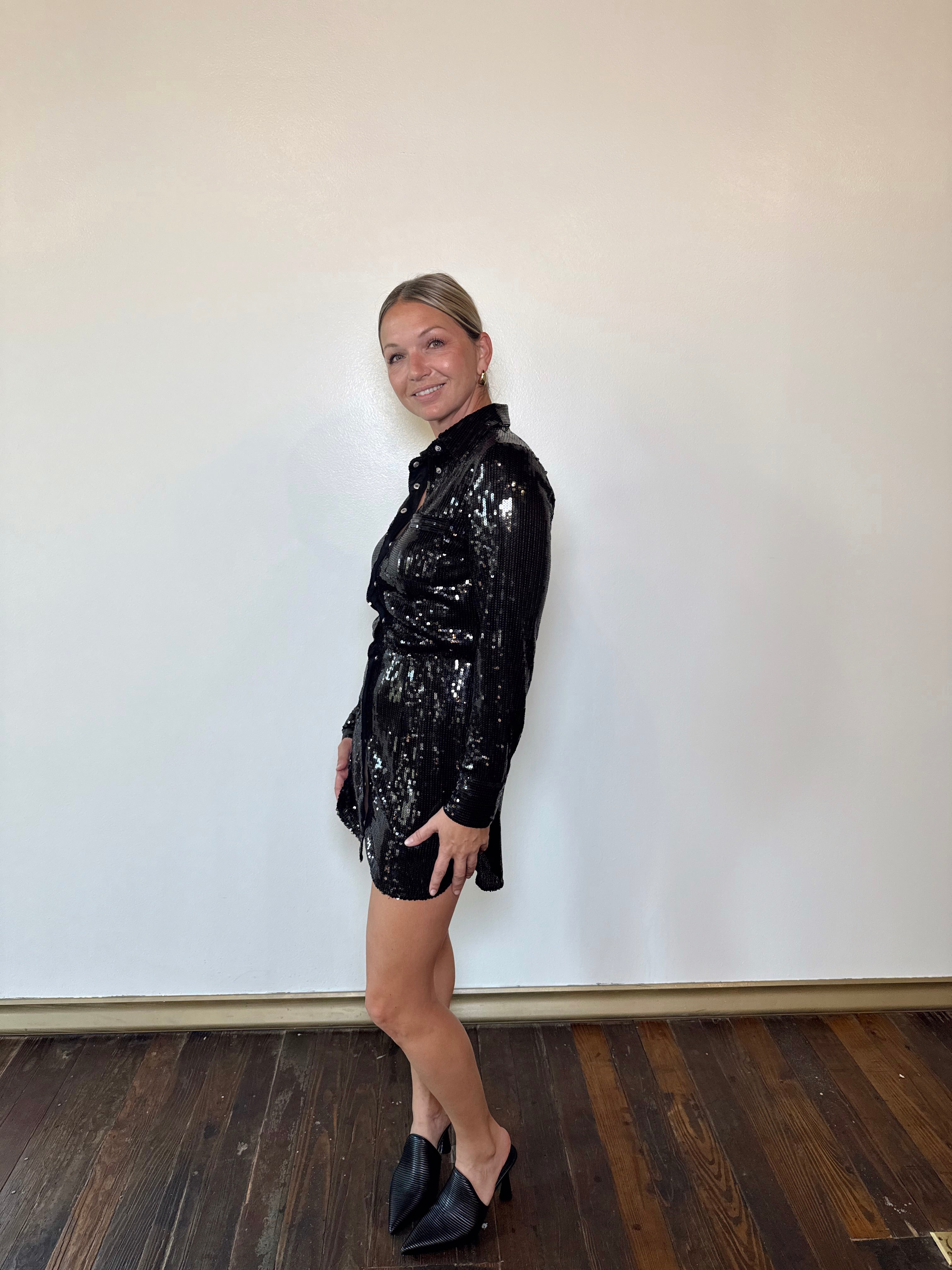 Party Time Sequin Mini Dress