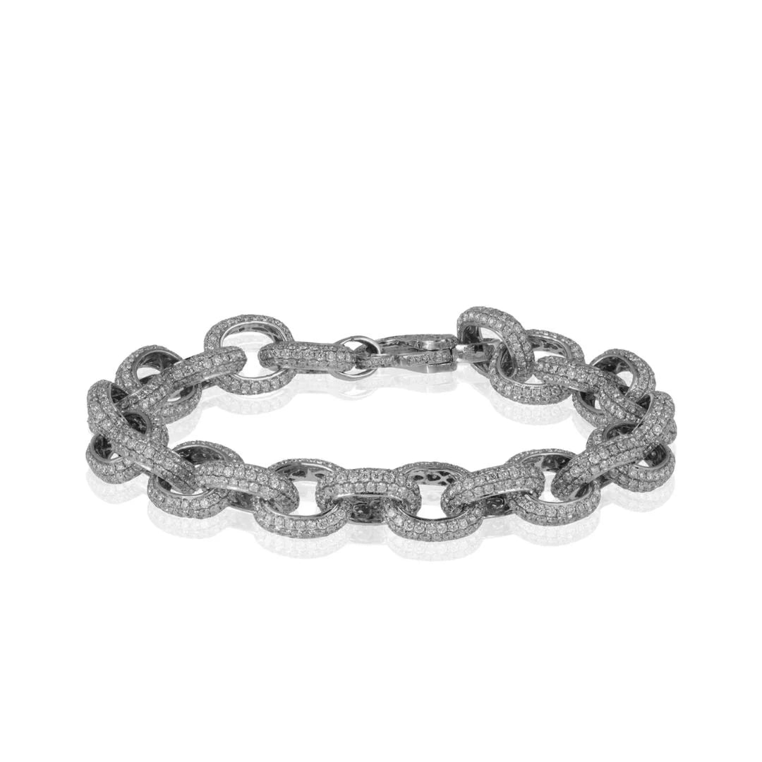 Pave Link Bracelet