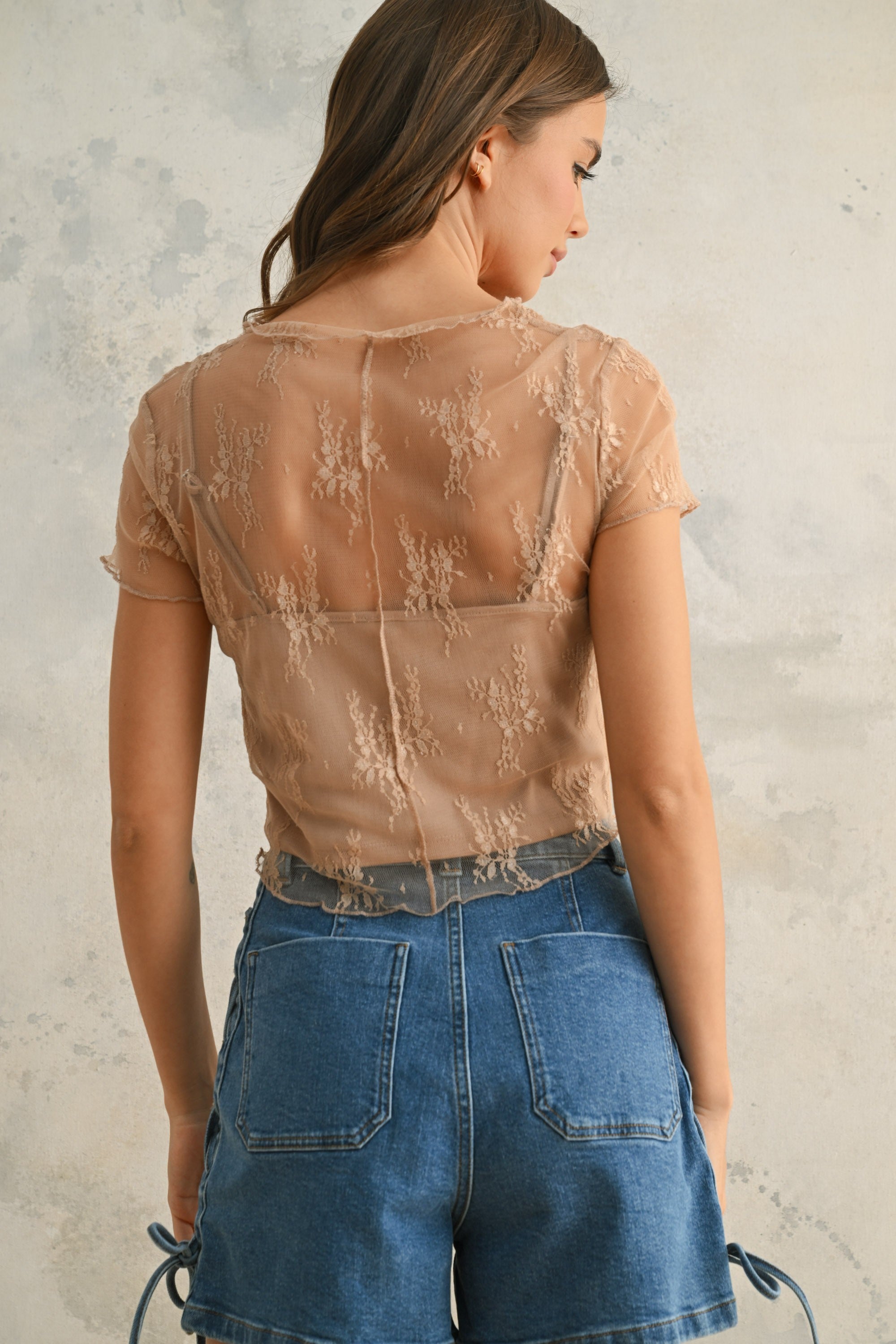 Tianna Lace Top