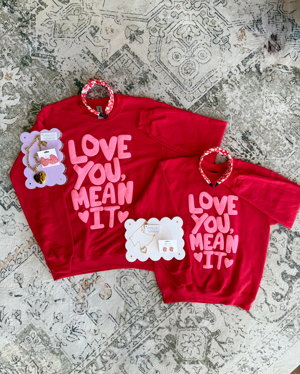 Love You Mean It Sweatshirt | PLUS & YOUTH SIZE AVAILABLE