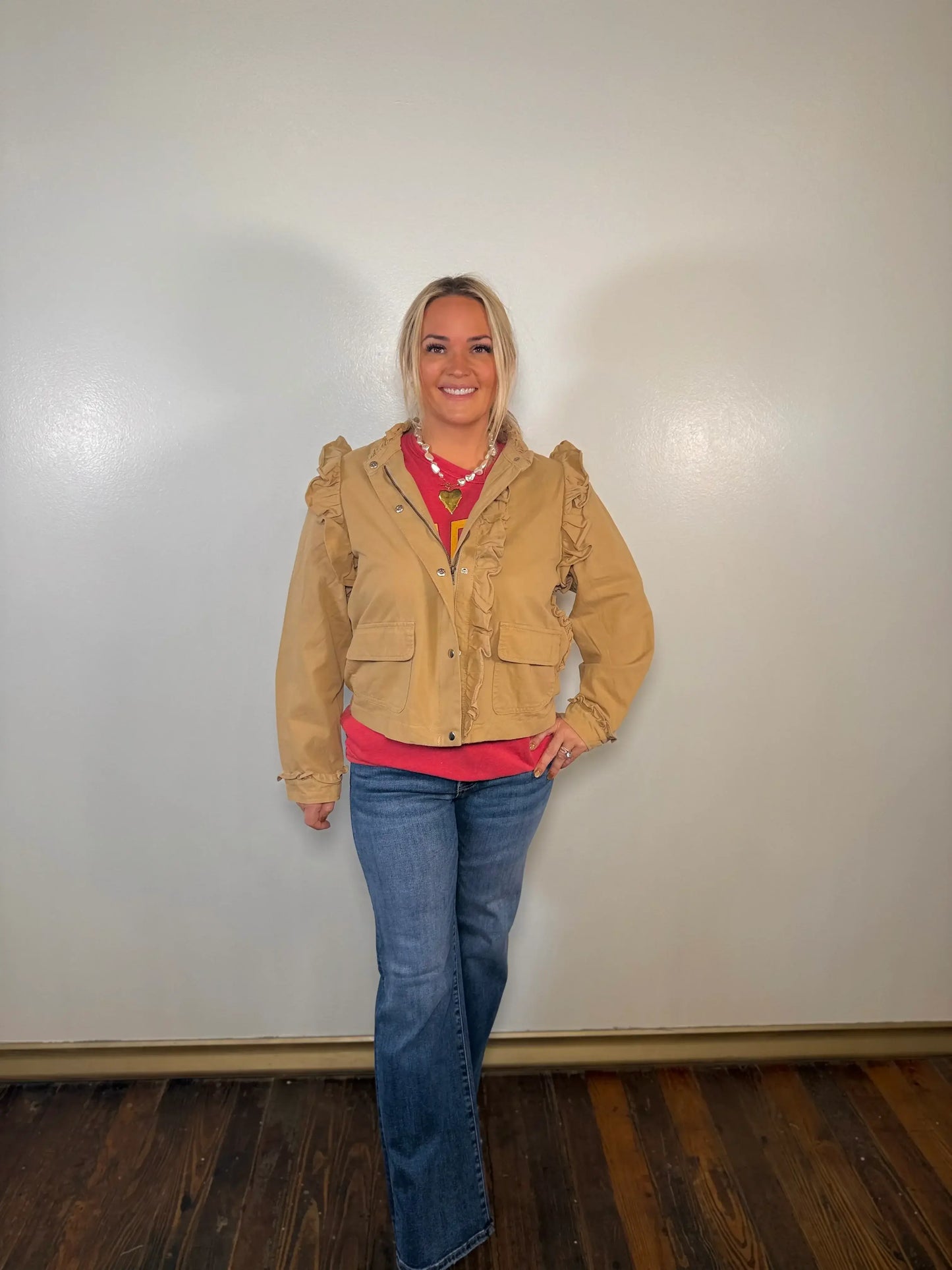 Clementine Ruffle Jacket