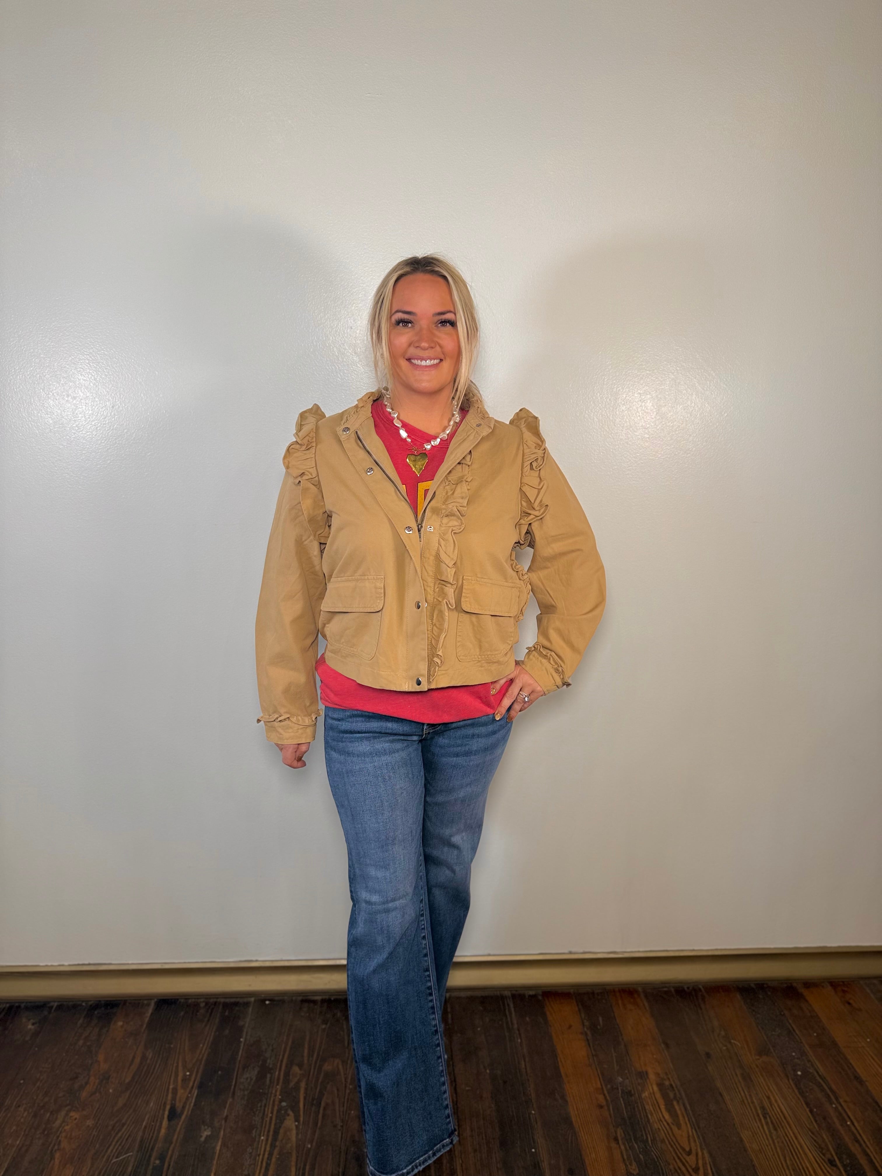 Clementine Ruffle Jacket