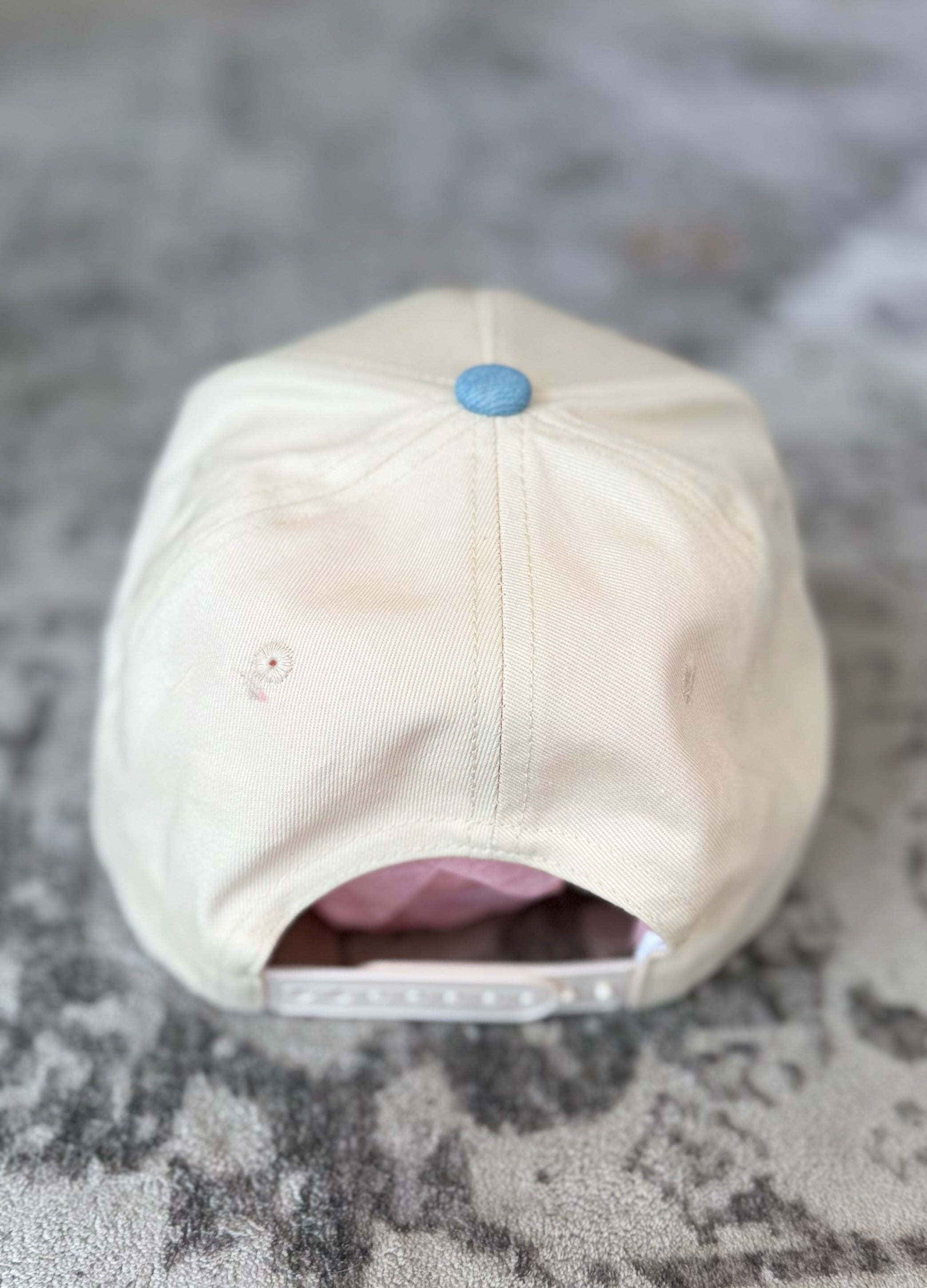 Patriotic Cherry Canvas Trucker Hat