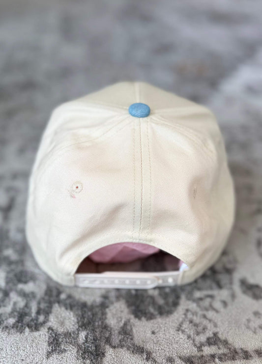 Patriotic Cherry Canvas Trucker Hat