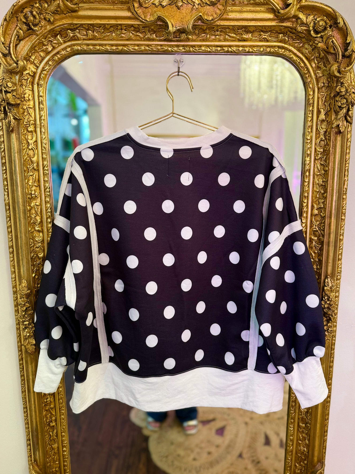 Dot to Dot Breezy Slit Pullover