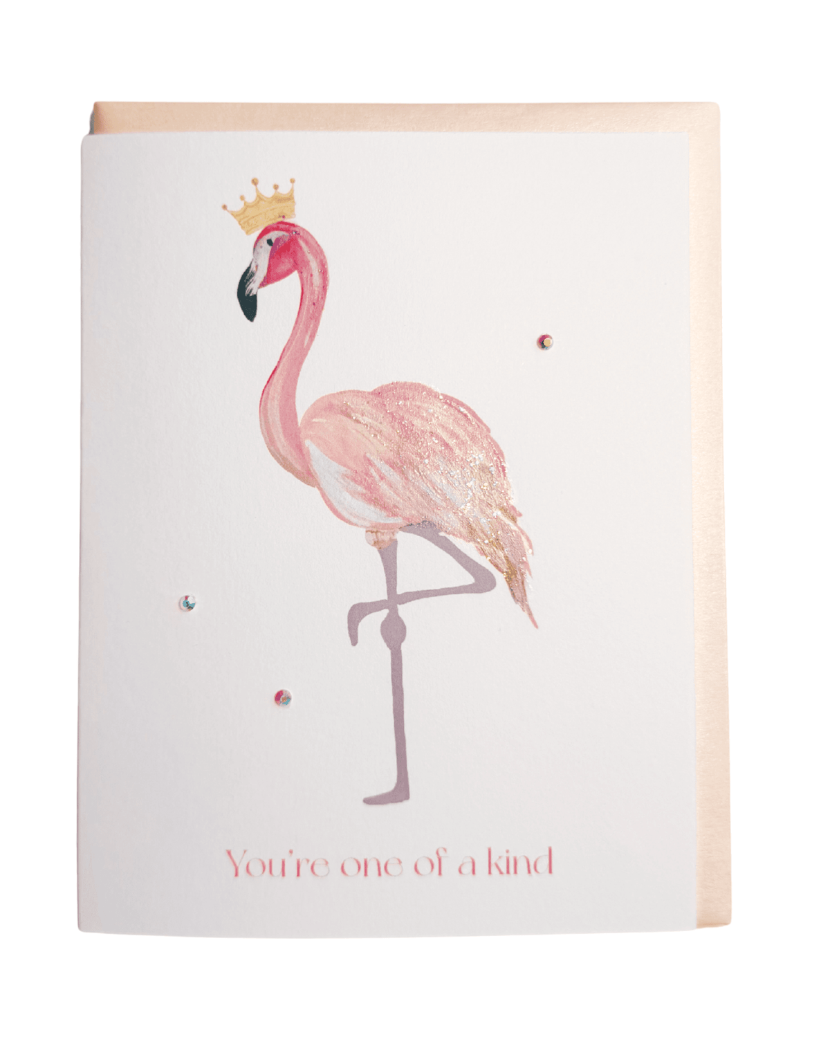 Lila's Luxury Greeting Card Collection — Flamingo Friendship