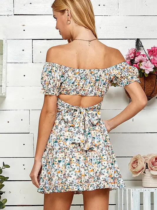 Ophelia Floral Elastic Set