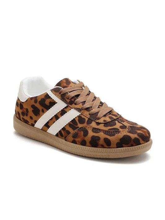 Wild Stride Leopard Sneakers
