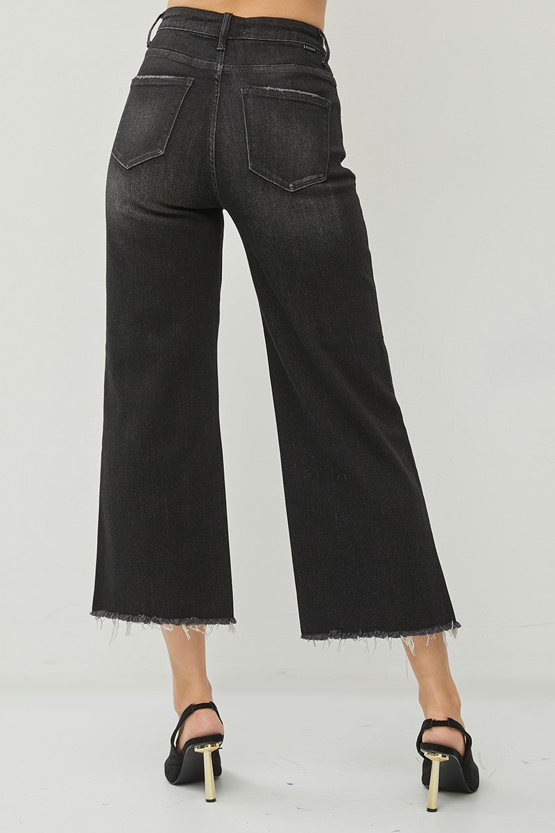PLUS SIZE | Reese Frayed Ankle Jeanas | Risen Jeans
