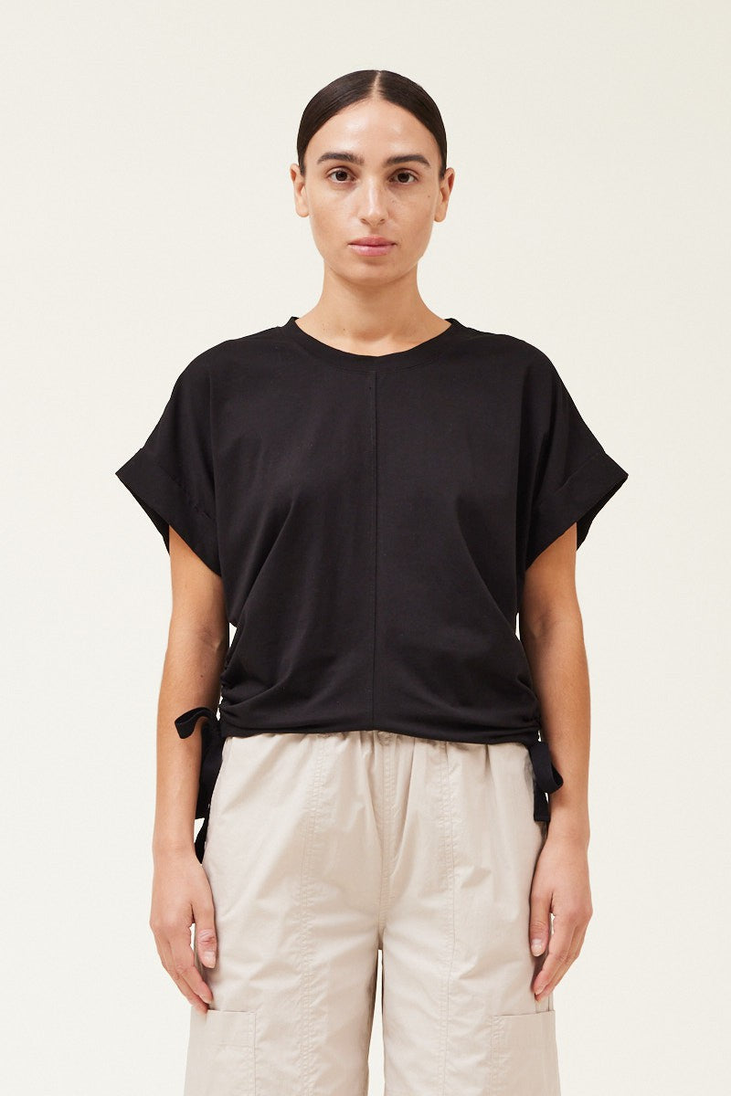 Layla Side Scrunch Tee