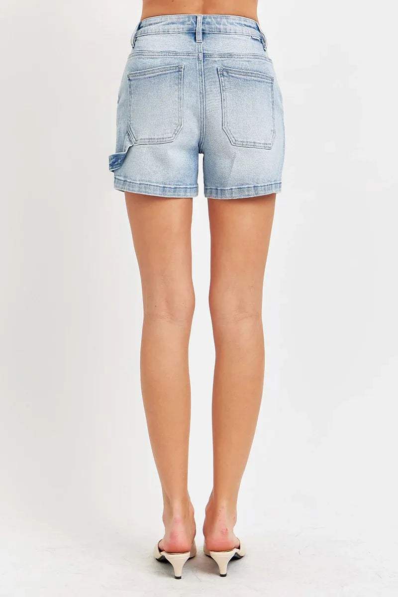 Meadow High Rise Denim Shorts | PLUS SIZE AVAILABLE | Risen Jeans