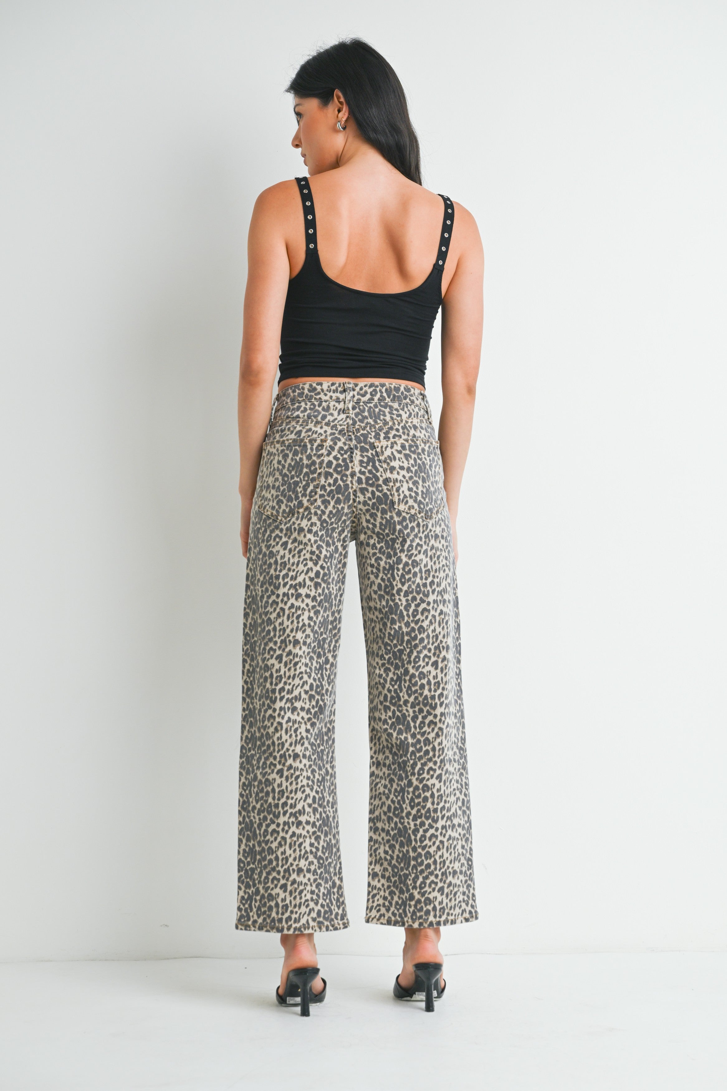 Downtown Wild Leopard Jeans