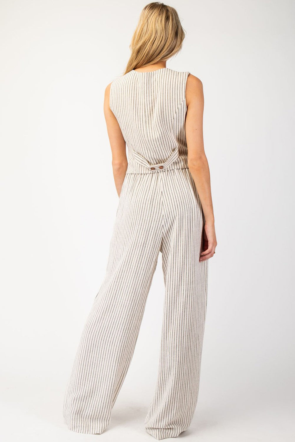 PLUS SIZE | Sarah Striped Pant