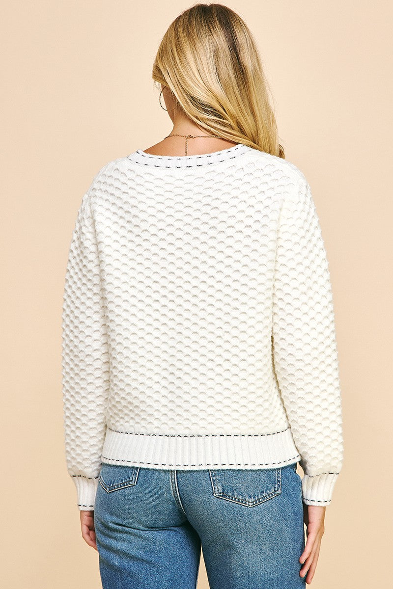 Cozy Grove Contrast Cardigan