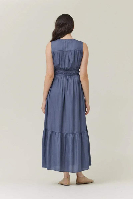Kendall Satin Maxi Dress