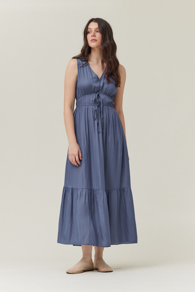 Kendall Satin Maxi Dress