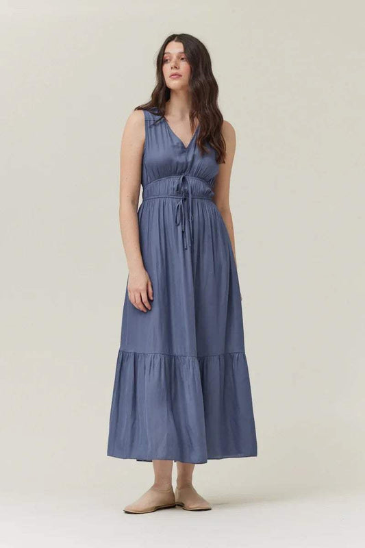 Kendall Satin Maxi Dress