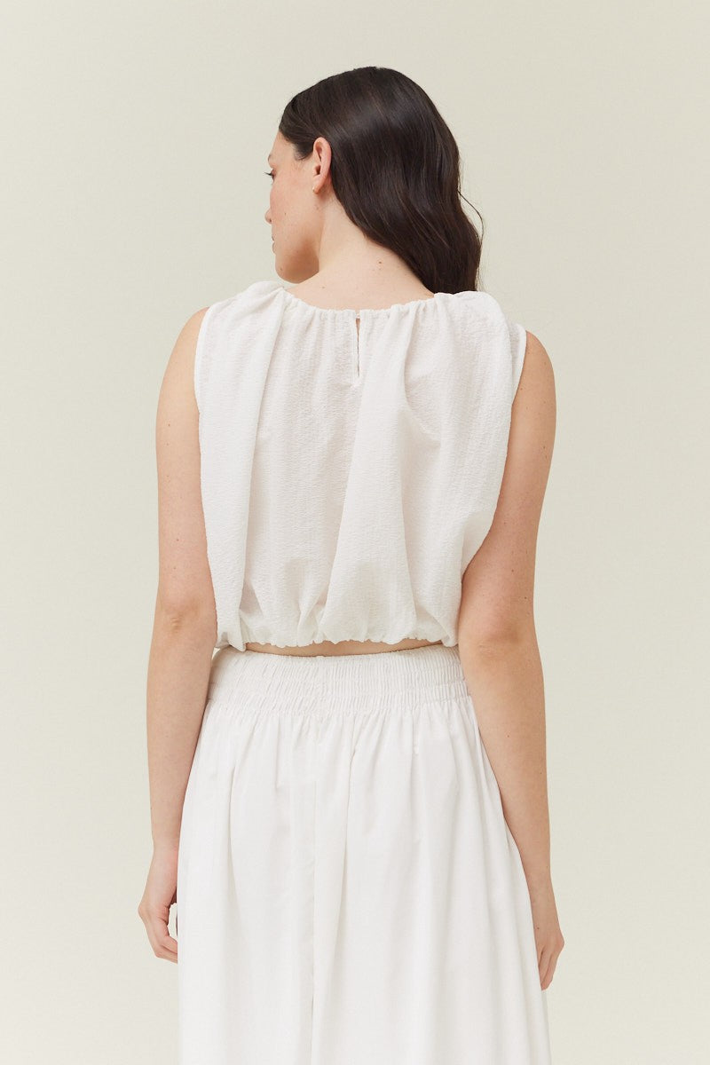 Baylee Bubble Crop Top