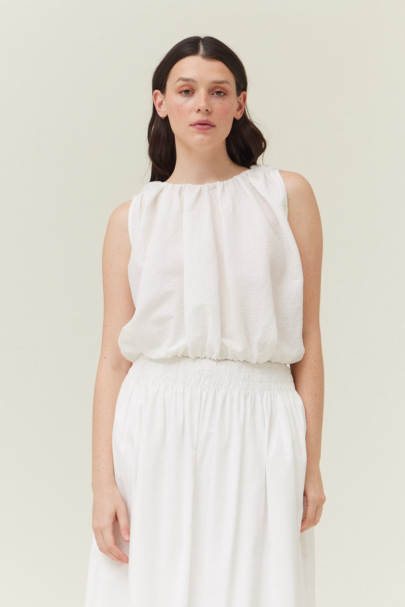 Baylee Bubble Crop Top