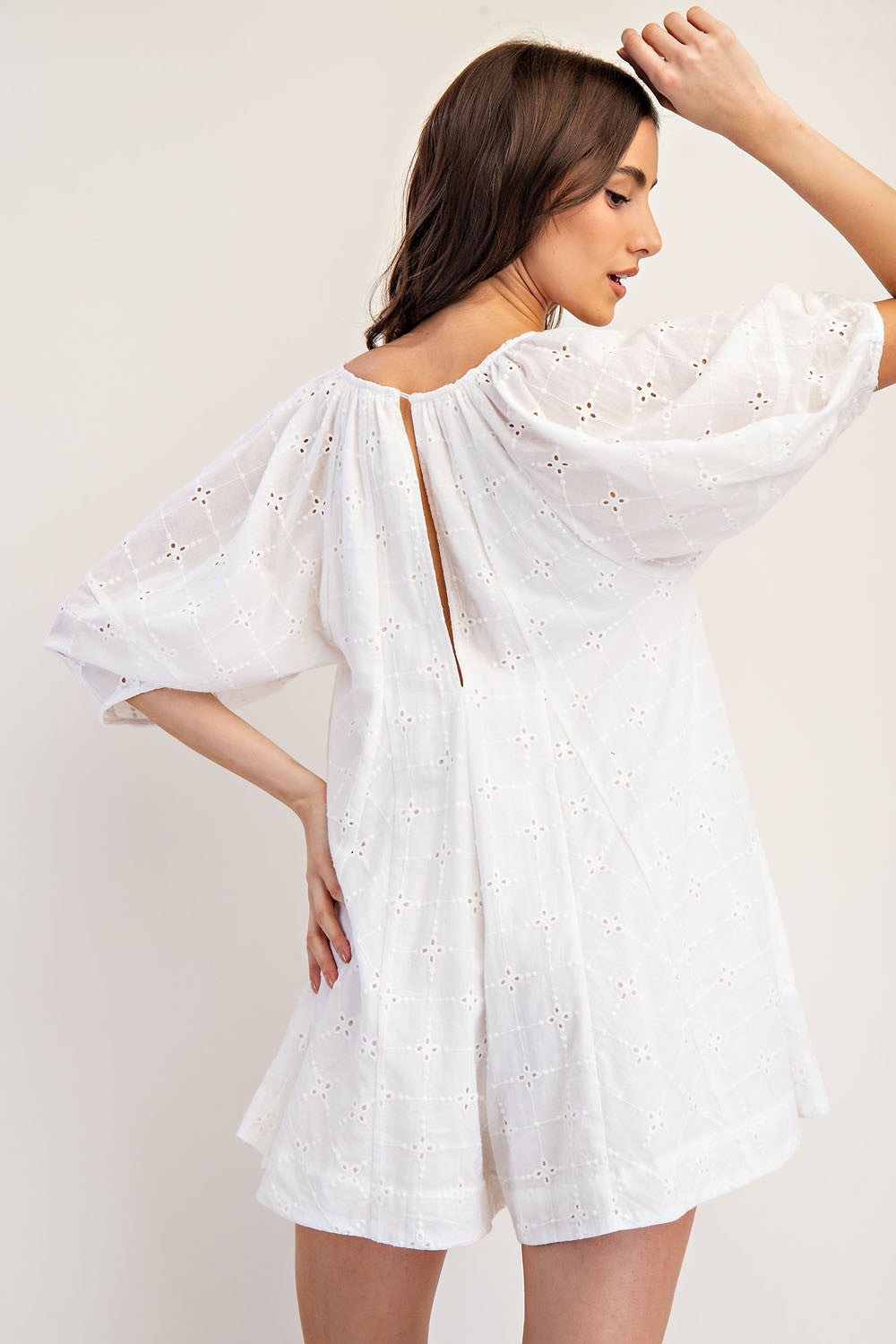 Tessa Eyelet Romper