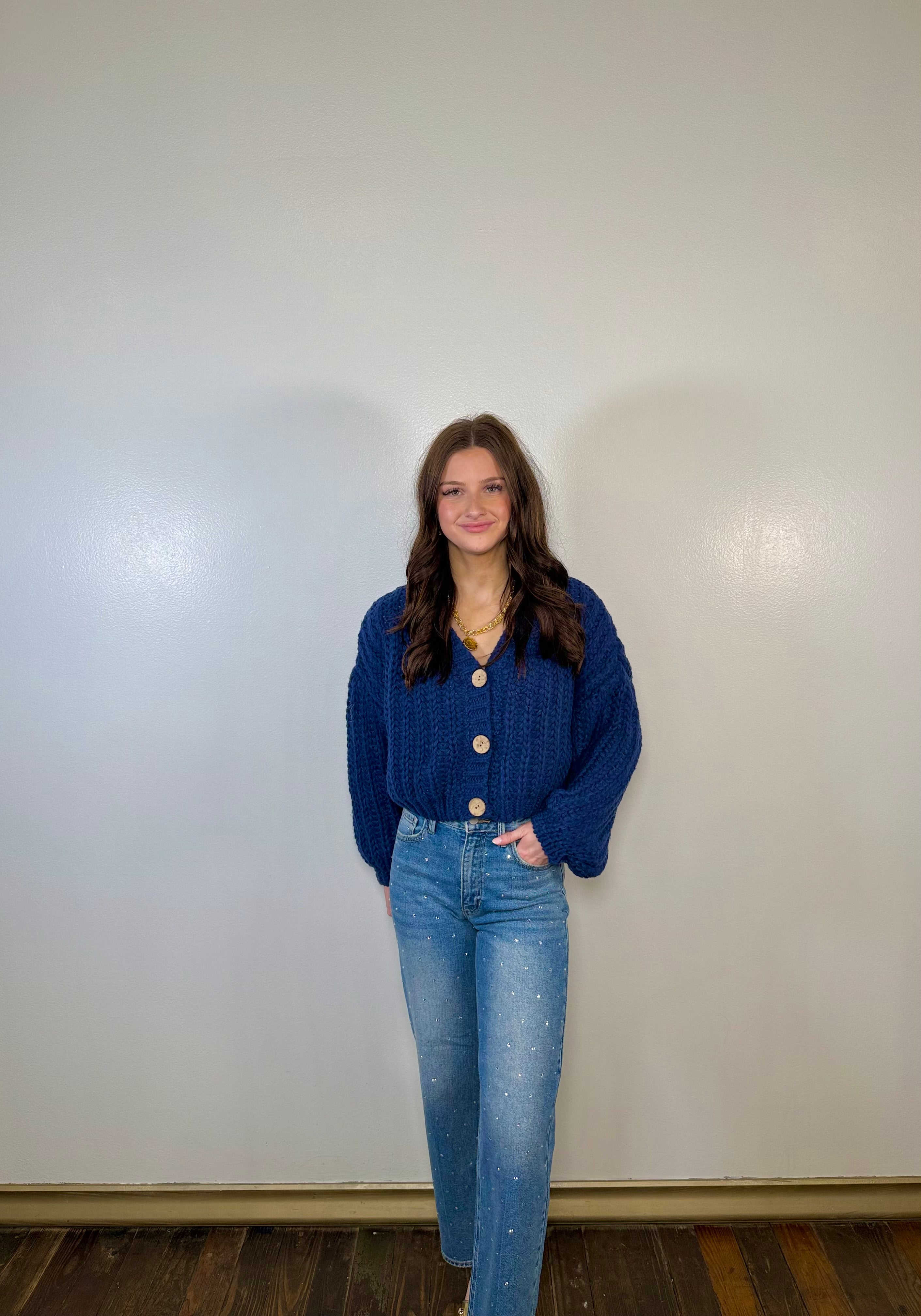 Countryside Stroll Chunky Knit Cardigan