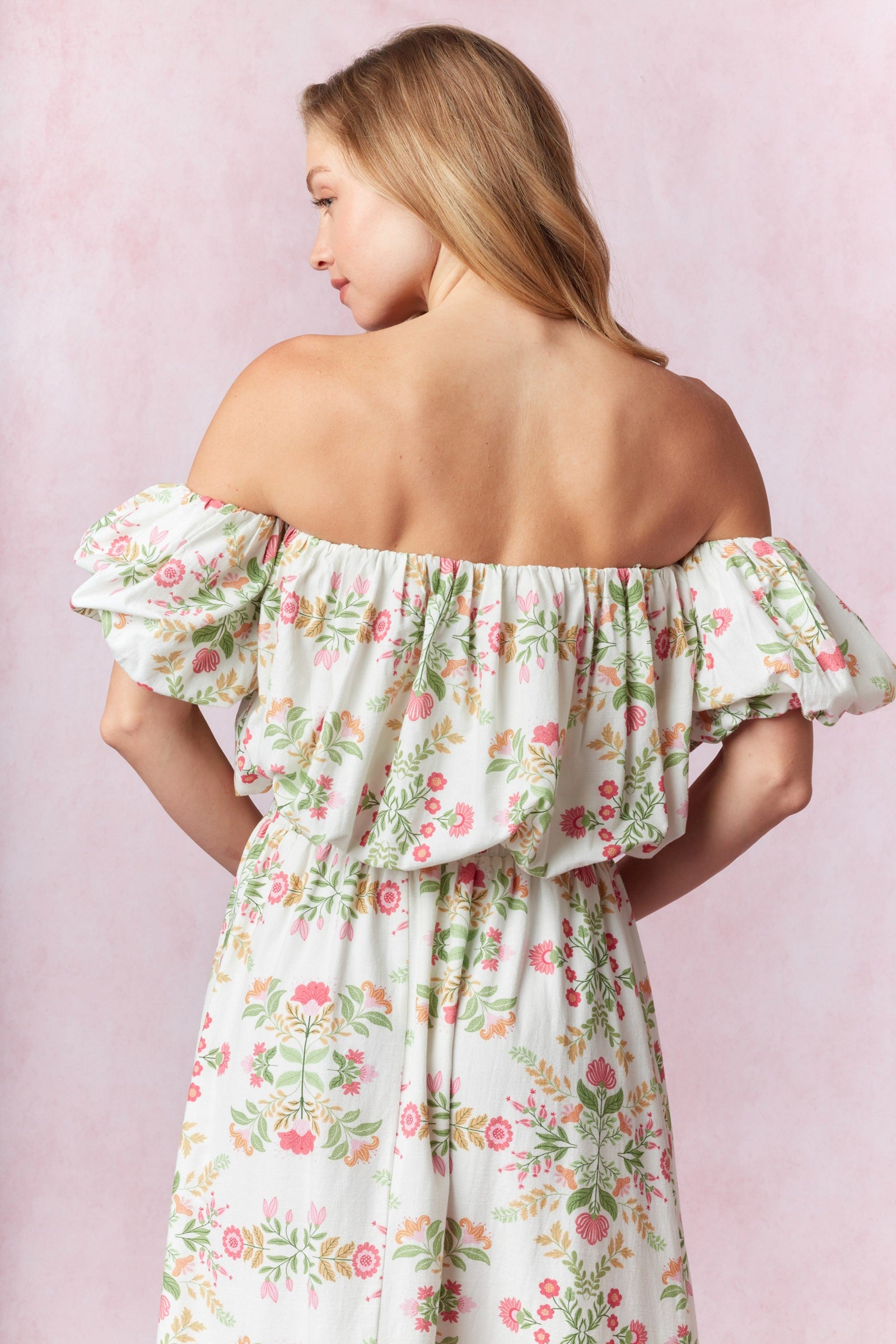 Keelee Floral Bubble Top