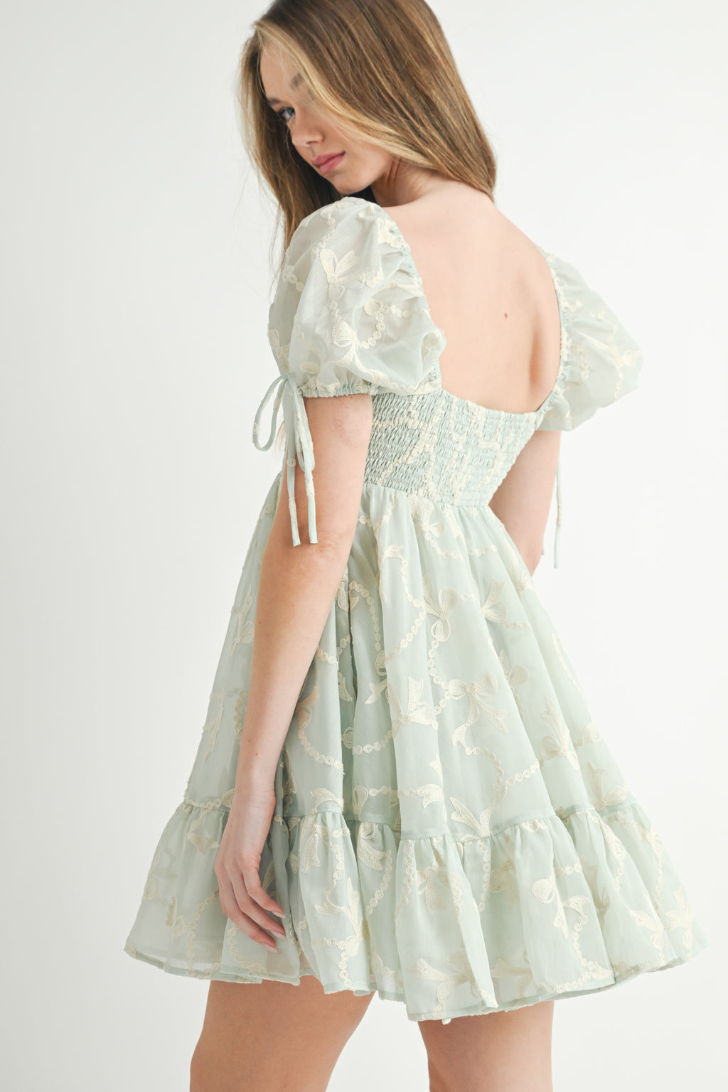 Sarah Sweetheart Bow Dress