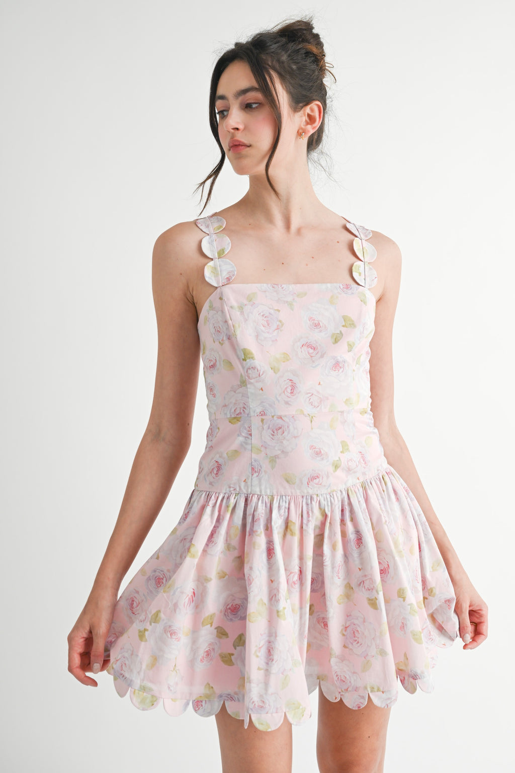 Hannah Poplin Mini Dress
