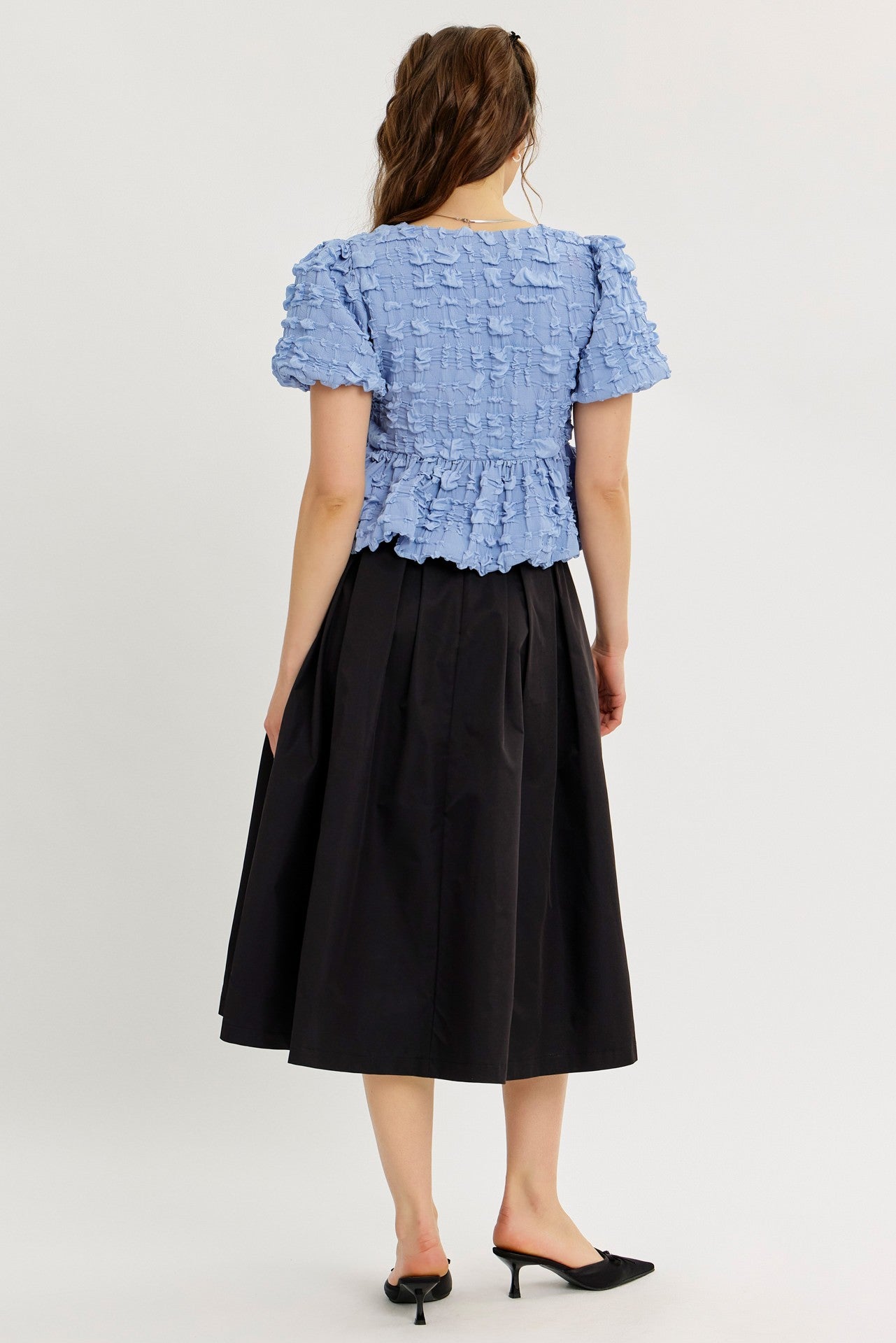 Raylee Bubble Babydoll Blouse