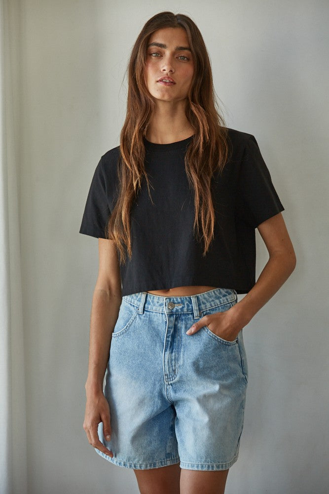 Everyday Crop Tee
