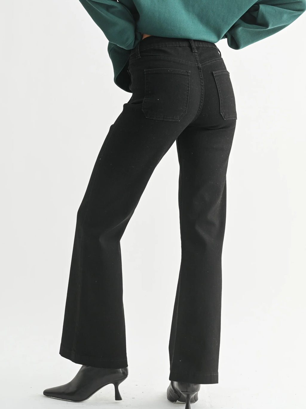 Driftcut Mini Patch Pocket Flare Jeans