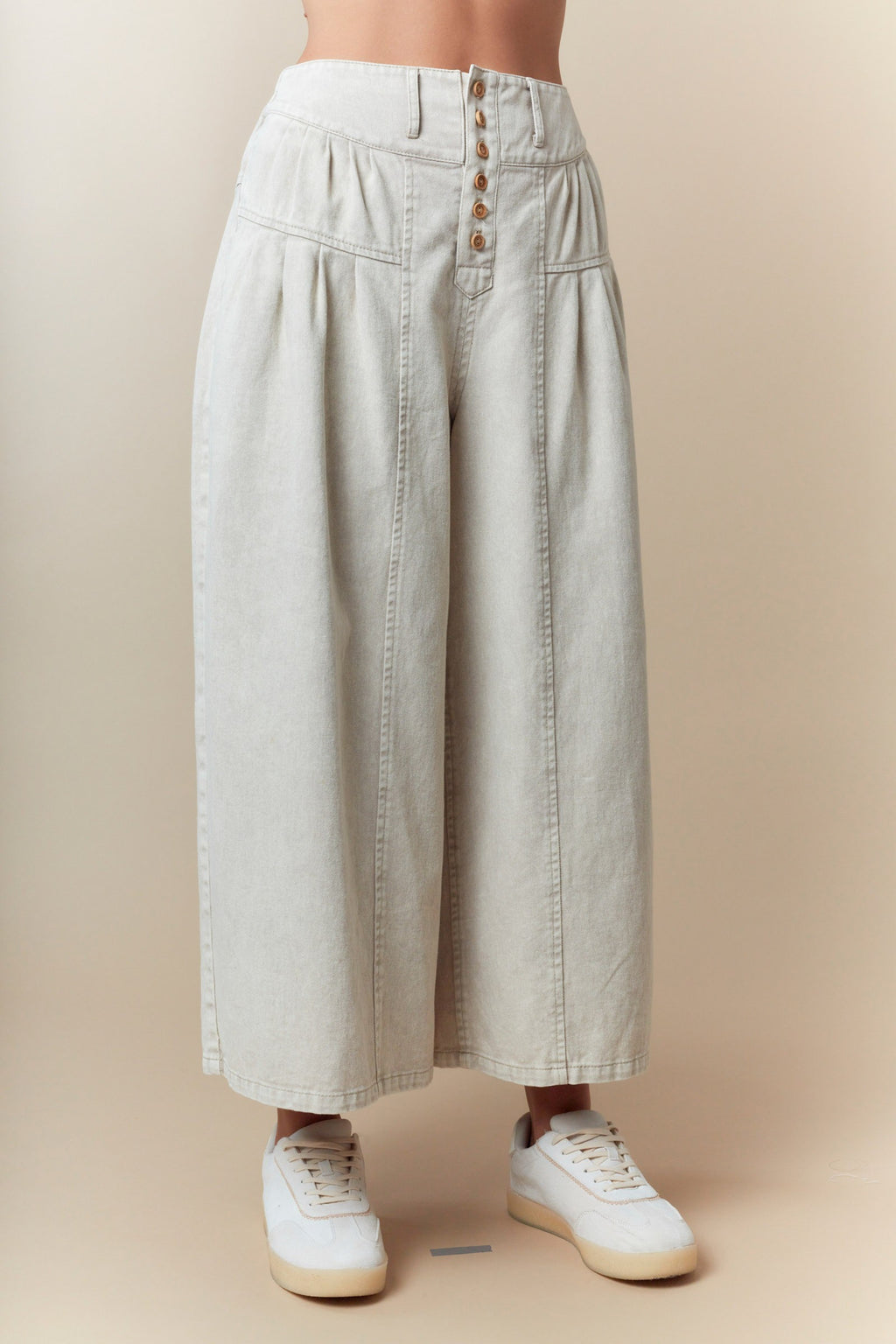 Camilla Pleated Wide Leg Pants