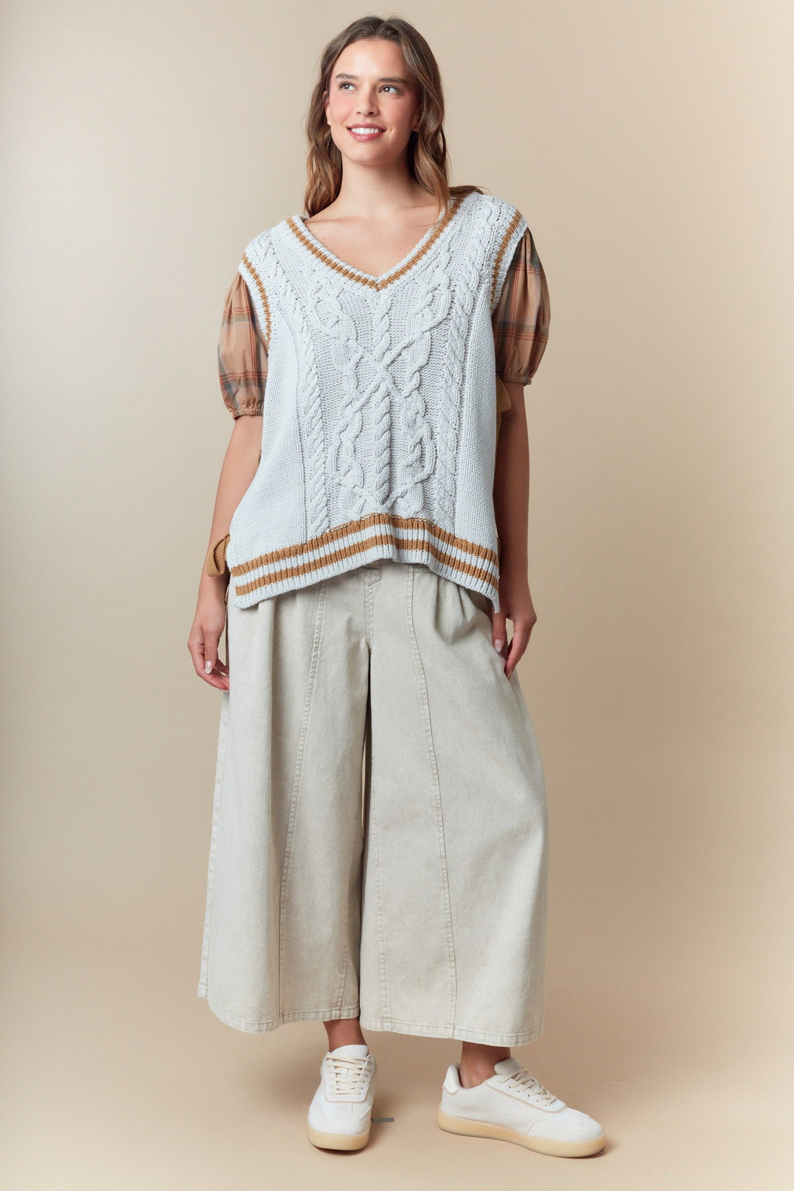 Camilla Pleated Wide Leg Pants