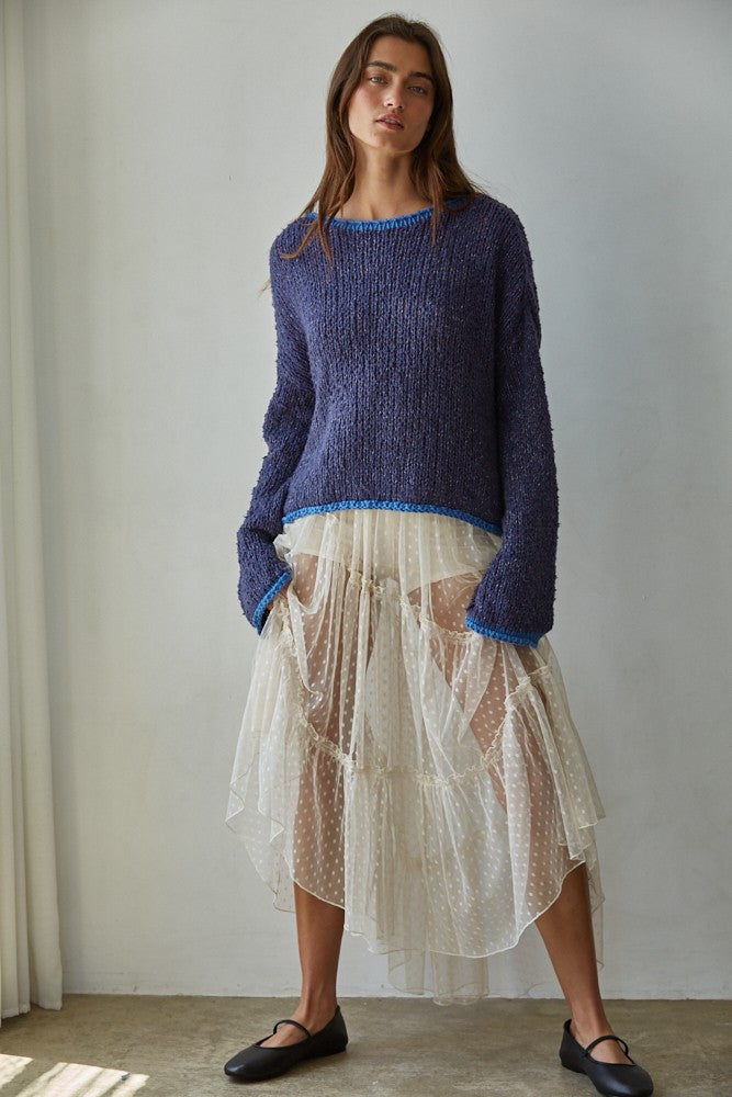 Chase The Night Lace Skirt