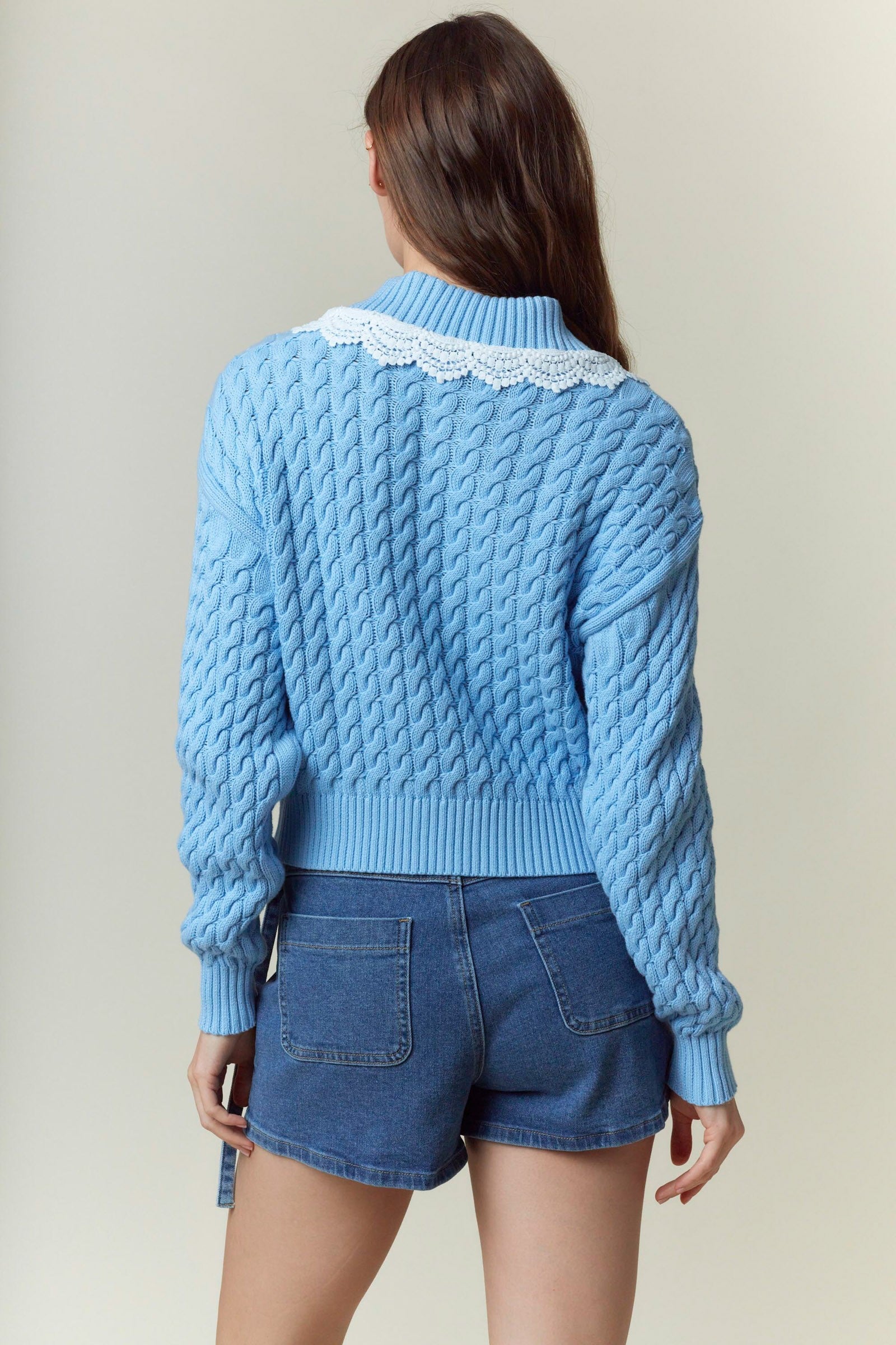 Garden Gate Lace Knit Jacket