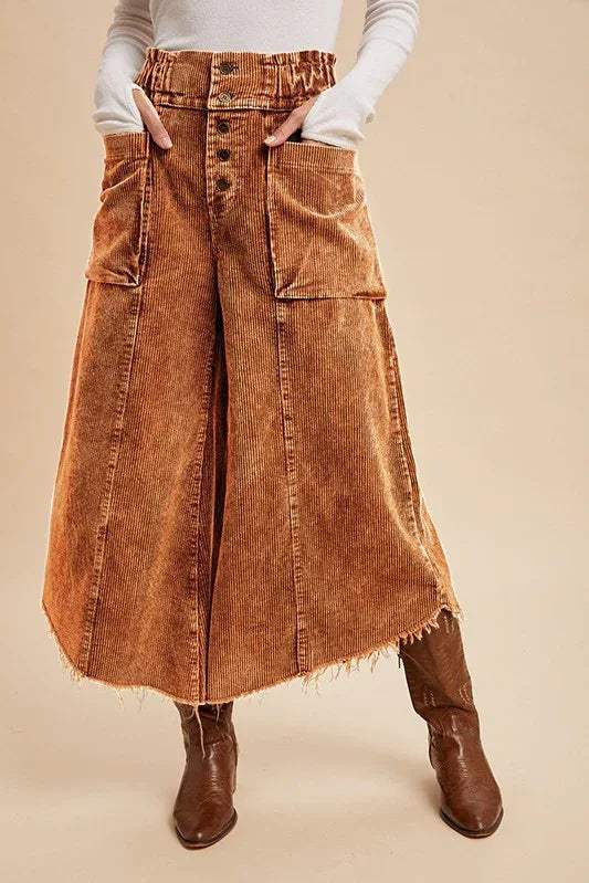 Maplewood Corduroy Wide Leg Pants