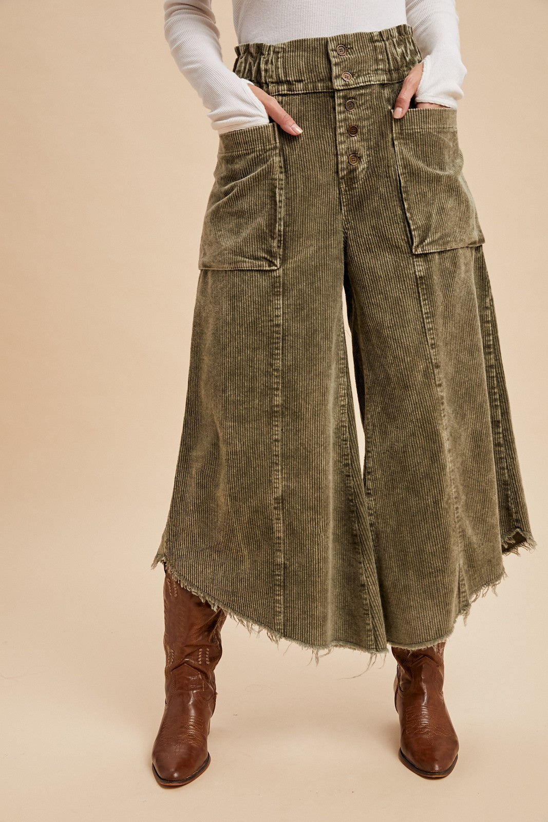 Maplewood Corduroy Wide Leg Pants