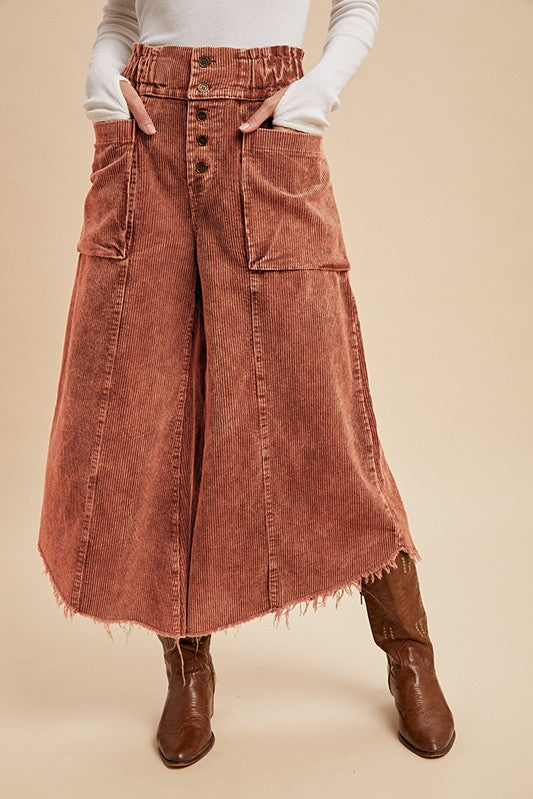 Maplewood Corduroy Wide Leg Pants