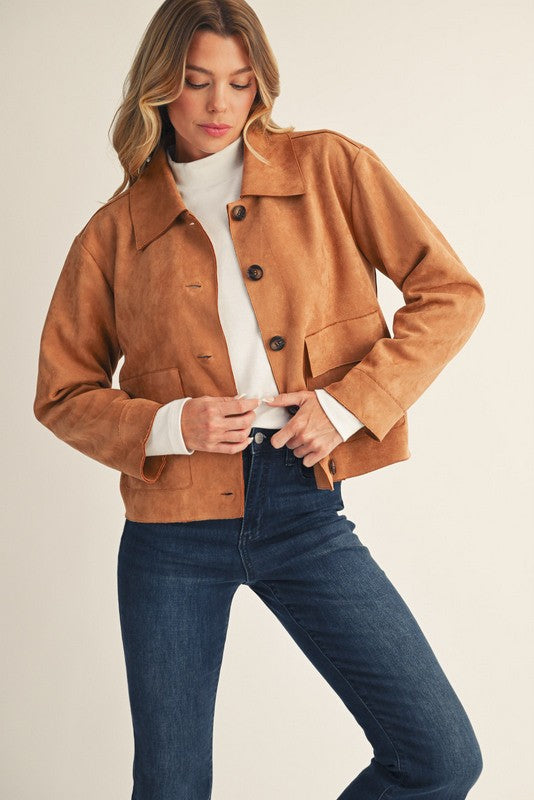 Street Style Suede Jacket