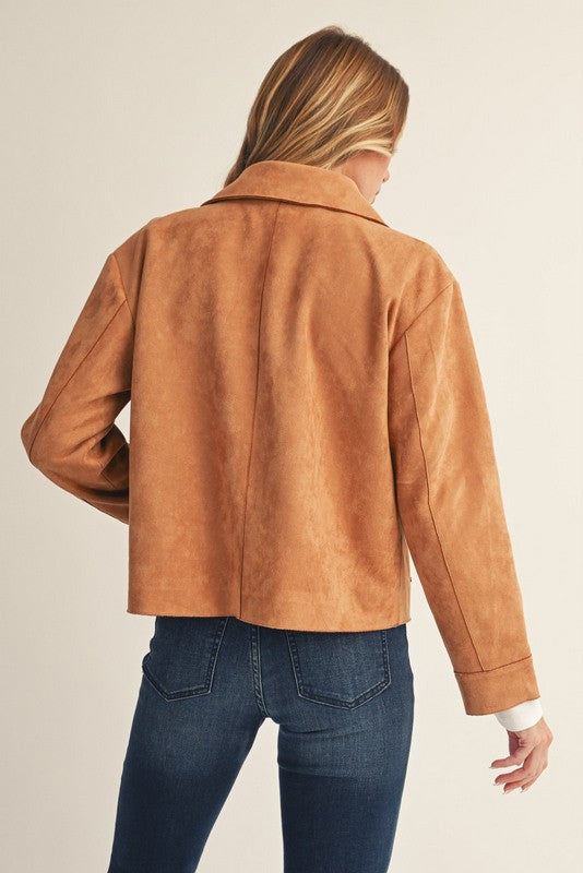 Street Style Suede Jacket