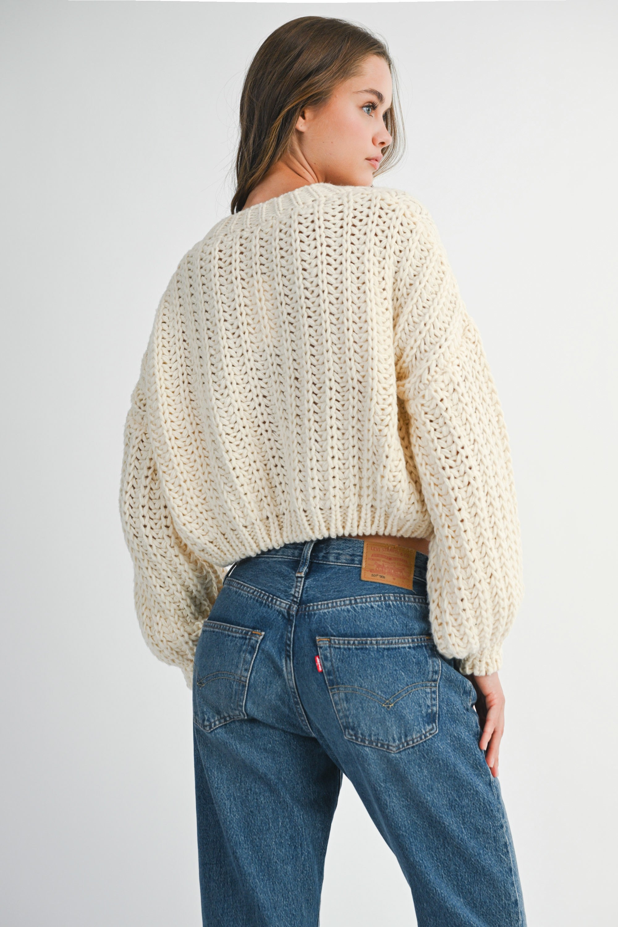 Countryside Stroll Chunky Knit Cardigan
